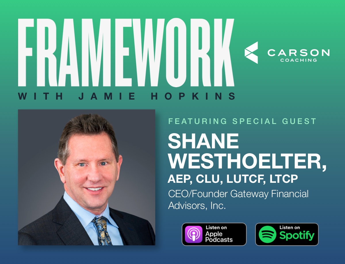 Shane Westhoelter: The Importance of Mentoring and Building a Legacy