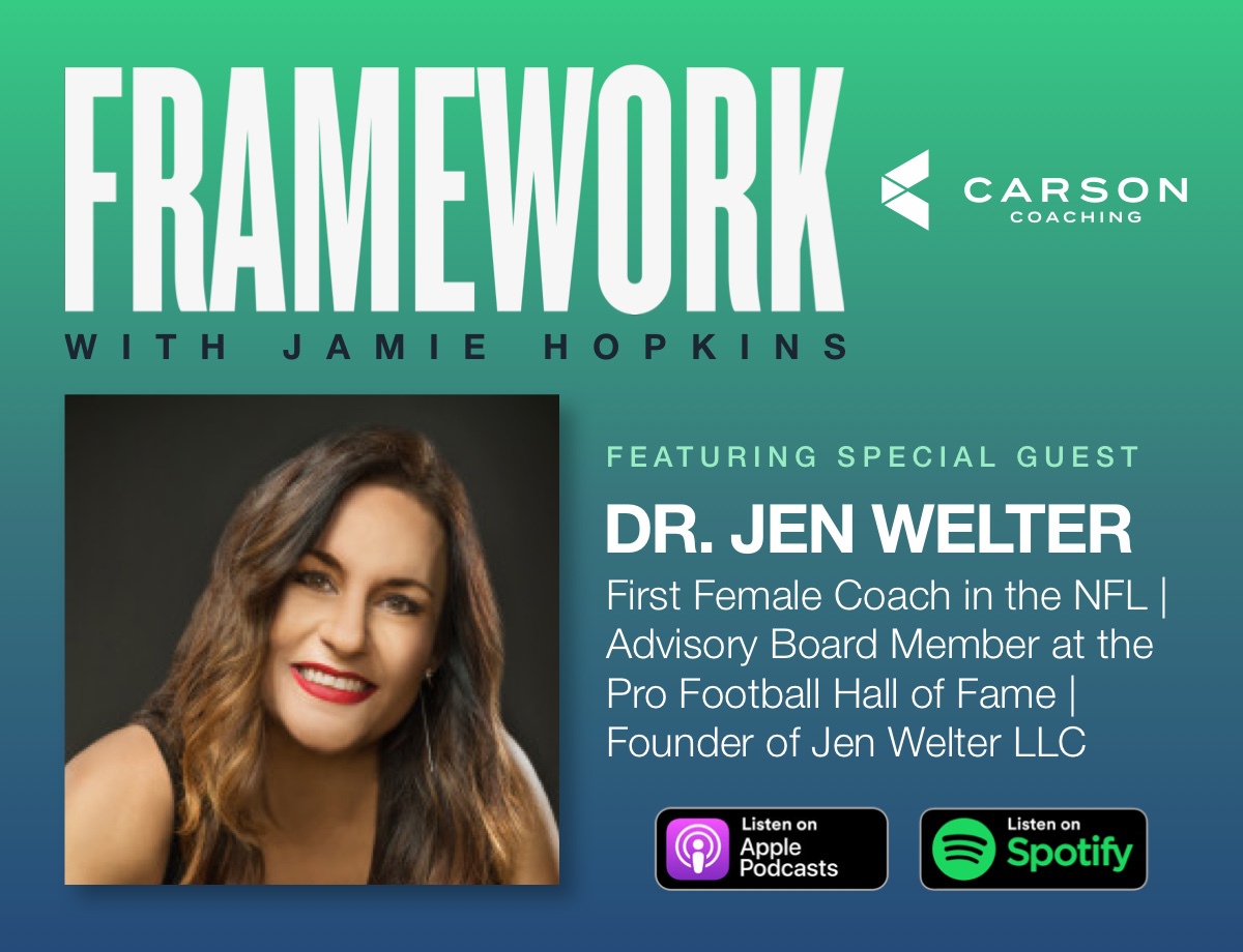 Dr. Jen Welter: Leveling the Playing Field for Women